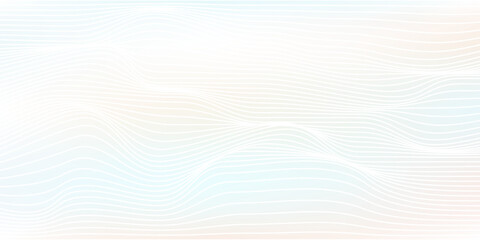 Premium background design with white line pattern (texture) in luxury pastel colour. Abstract horizontal vector template for business banner, formal backdrop, prestigious voucher, luxe invite