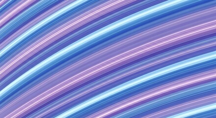Abstract background with blue and purple curved stripe pattern