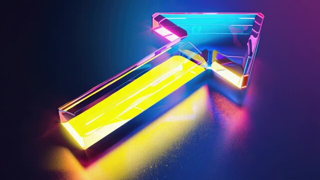 A single crystal letter K sits on a dark surface, waiting for discovery