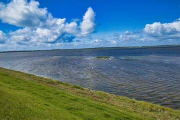 Sylt, Schleswig-Holstein, Fahradtour am Rantumbecken