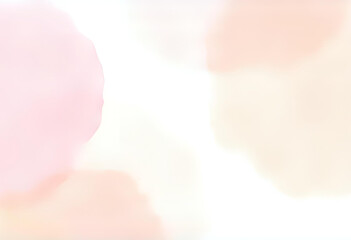 Watercolor pastel abstract background with soft brush strokes, splattered paint, and subtle paper texture — ideal for artistic branding and invitations.