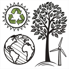 Eco-Friendly Symbols for Sustainability