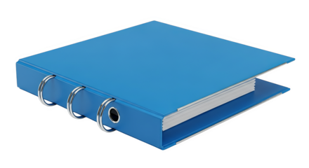 Blue Ring Binder Office Supplies