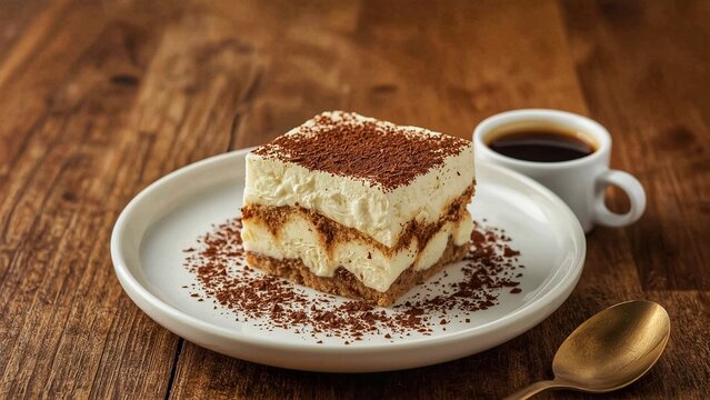 Tiramisu, a typical Italian food