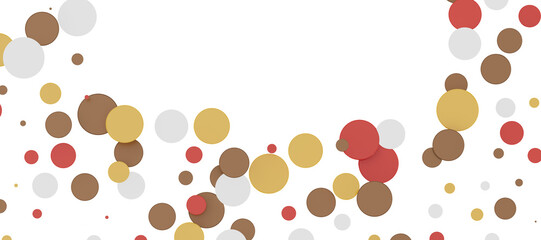 Confetti, paper triangle on the floor, fancy, colorful, celebration party
