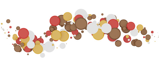 confetti png. Gold confetti falls from the sky. Glittering confetti on a transparent background. Holiday