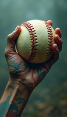 Tattooed Baseball Grip