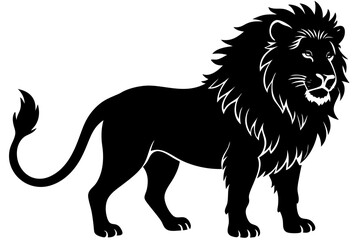 lVector art of silhouette of ion 