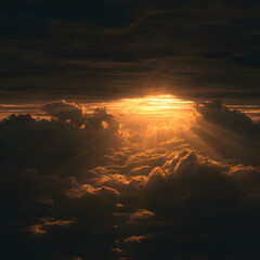Abstract sunrise background, presentation,concept, magazine, powerpoint, website, marketing,