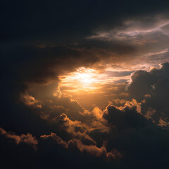 Abstract sunrise background, presentation,concept, magazine, powerpoint, website, marketing,
