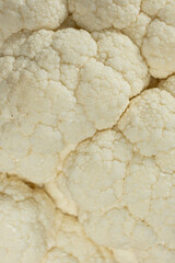 Vertical Cooking Background Macro Cauliflower Texture