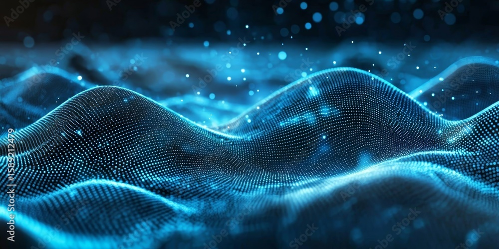 Poster imagery illustrating cyber quantum computing concepts.