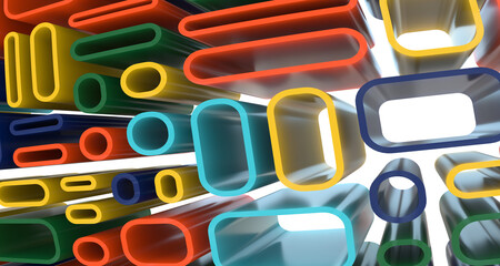 Abstract Geometric backgrounds full Color