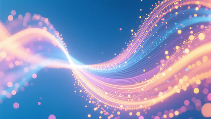 Fototapeta premium abstract background with waves