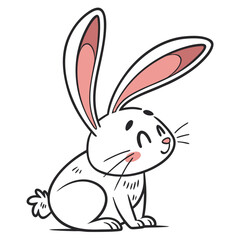 Obraz premium rabbit with a carrot