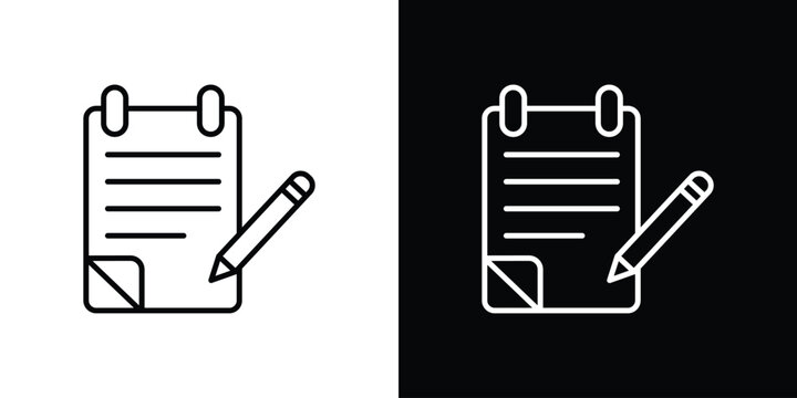 Wills and trusts icon website stock illustration. stroke symbols