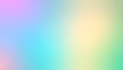 Obraz premium Soft Pastel Rainbow Gradient Overlaying Effect on a Modern Glass Texture Background