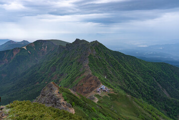 赤岳の頂上から