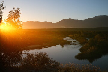 Stunning Bontebok National Park Landscape at Sunset