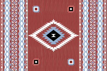 Ikat abstract ethnic art seamless pattern Mexican style wallpaper, set, geometric, oriental, fabric, clothing, print, ornament, Aztec geometric, furniture
