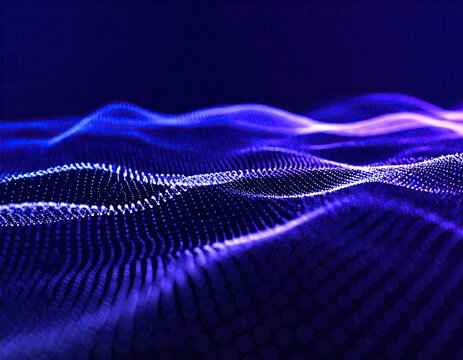 Abstract digital wave pattern (1)