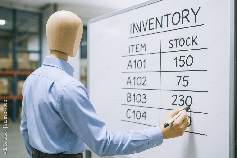 Poster inventory management requires careful tracking and updating stock levels to ensure efficient busines