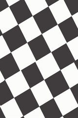 Diagonal Black and White Checkerboard Pattern vector