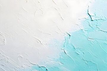 Fototapeta premium Abstract White and Teal Textured Background Image