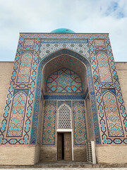 Shah-i-Zinda Complex, Islam cemetery, tombs and mausoleum in Samarkand, Uzbekistan