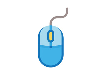 Computer mouse vector, Computer mouse icon illustration