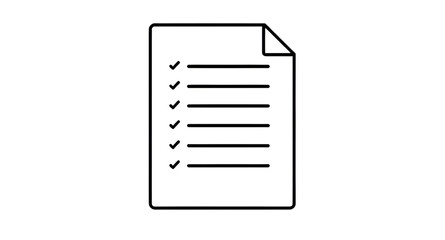 Fototapeta premium vector document icon
