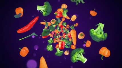 red pepper on black background - Powered by Adobe