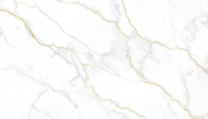 White Marble Texture with Golden Veins Creating Elegant Background for Design and Luxury Themes