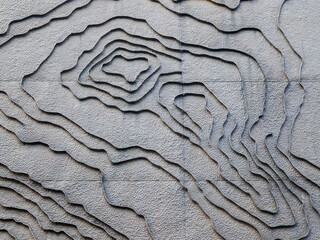 abstract texture with topographic contour. abstract cartography texture