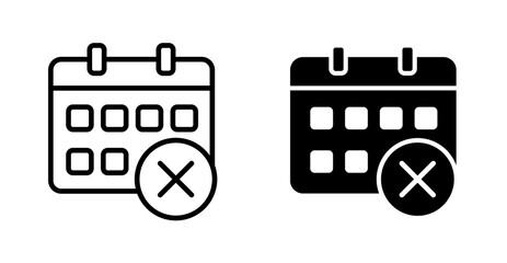 Calendar and event reminder. Event planning symbol