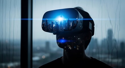 Virtual Reality: Immersive Cityscape Experience (AI Generated)