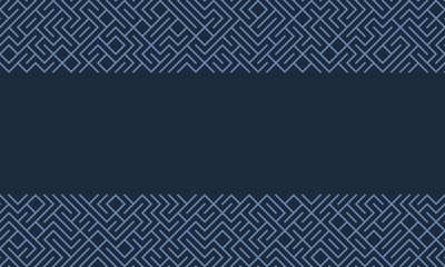 Background seamless pattern blue line abstract on dark blue color. Copy and negative space