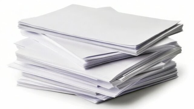 A pile of white envelopes stacked one on top of the other, suitable for use in corporate or personal correspondence