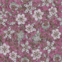 indian top  printed fabric allover 