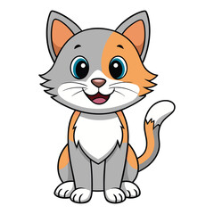 A dog with smiling face.