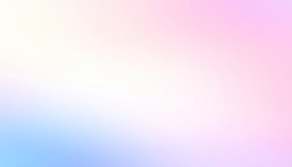 Soft Pastel Gradient Background with Pink Blue and White Colors Blurred and Airy Effect