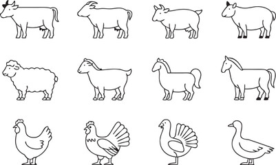 Line art illustration of a smiling dog wearing a party hat puppy animal