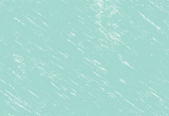 Diagonal streaked grunge texture in mint green. Rough scratched background with distressed paint style. Ideal for vintage design and print layouts.
