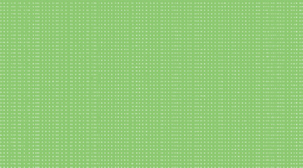 Green halftone dot matrix pattern background. Seamless retro texture with digital grid dot layout. Ideal for pop art, tech design, and print projects.