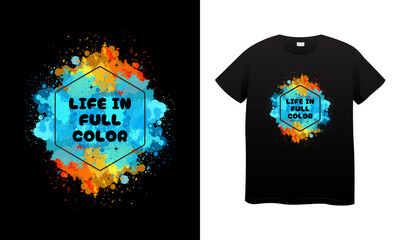 t shirt design concept.