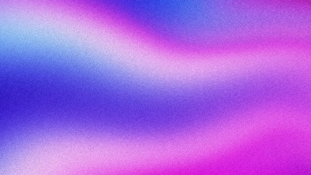 Purple colorful waved gradient background noise grain texture abstract pattern vintage retro effect multicolored pink violet blue grunge curved distorted textured