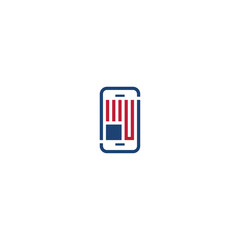 American smartphone logo idea.