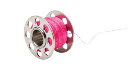 Isolated Sewing Thread Spool
