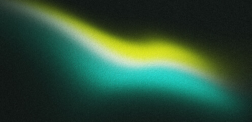 Grainy poster background, blue yellow white black gradient abstract noise texture retro cover, dance music party banner and cd cover backdrop design