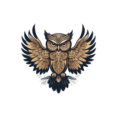 Obraz premium “Ethereal Owl Sigil”